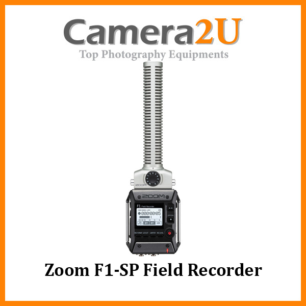 Zoom F1-SP Field Recorder with Shotgun Microphone F1 F1SP